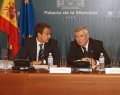 RODRIGUEZ ZAPATERO Y PEDRO CASTRO EJECUTIVA EN MONCLOA